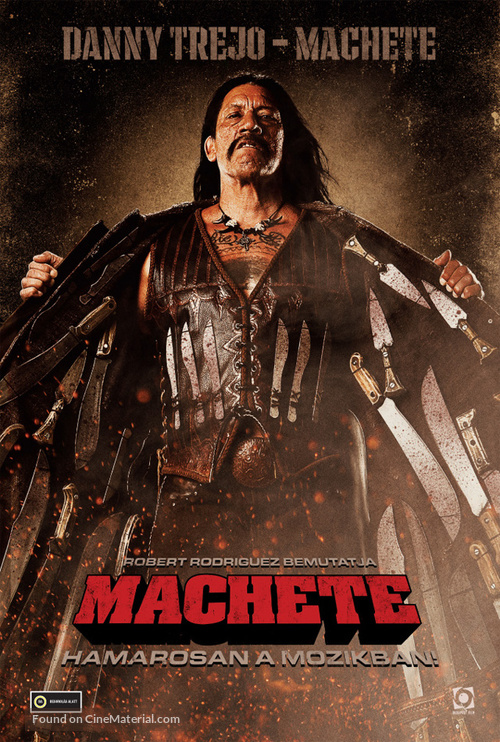 Machete - Hungarian Movie Poster