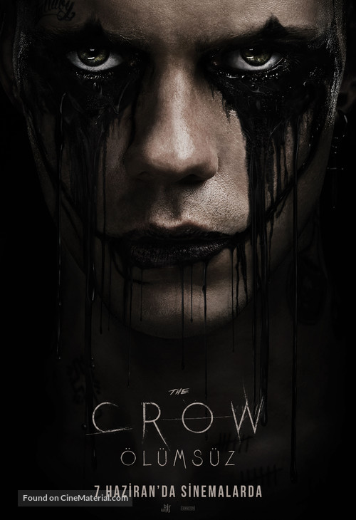 The Crow - Turkish Movie Poster