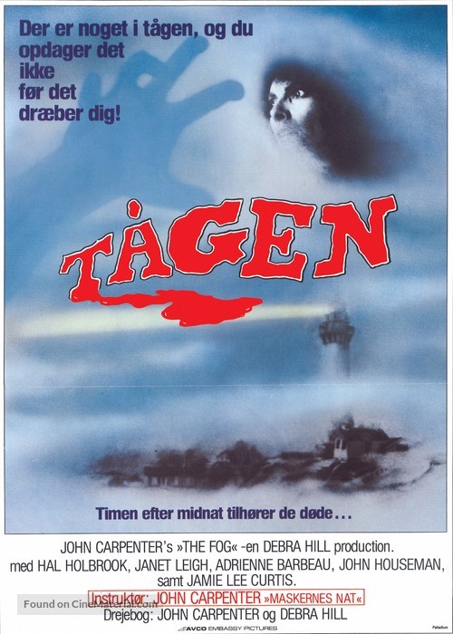 The Fog - Danish Movie Poster