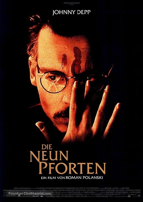 The Ninth Gate - German Movie Poster