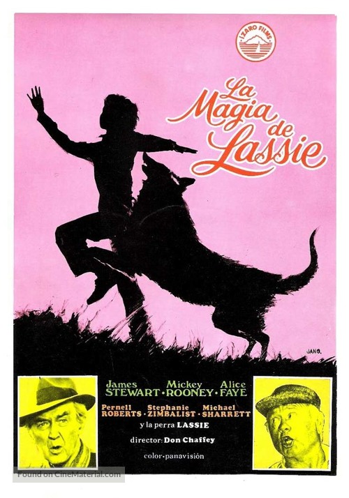 The Magic of Lassie - Spanish Movie Poster