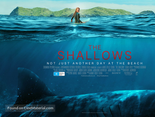 The Shallows - Australian Movie Poster