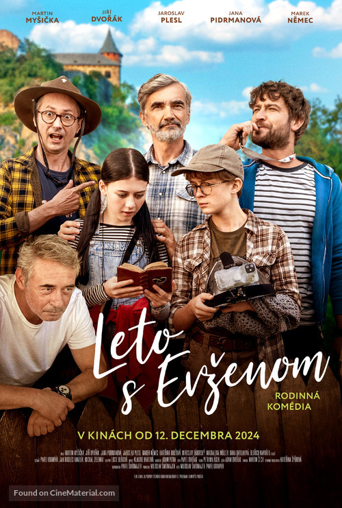 L&eacute;to s Evzenem - Slovak Movie Poster