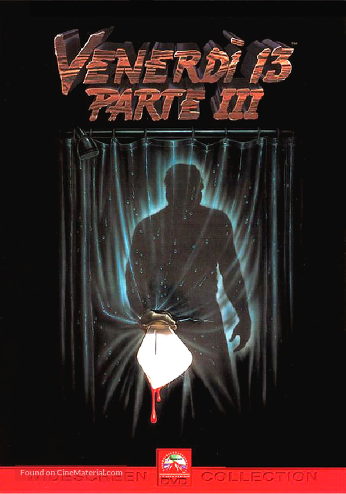 Friday the 13th Part III - Italian Movie Cover