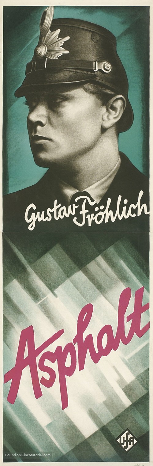 Asphalt - German Movie Poster