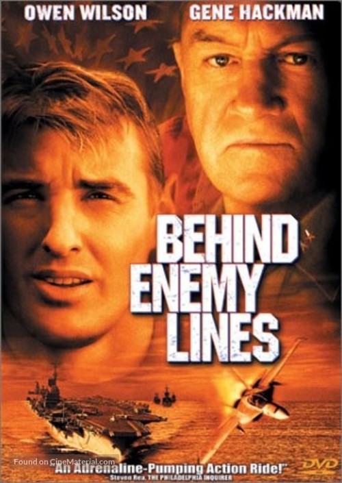 Behind Enemy Lines - DVD movie cover