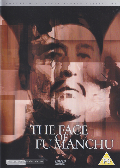 The Face of Fu Manchu - British DVD movie cover