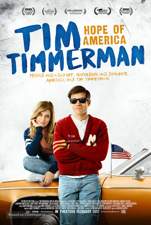 Tim Timmerman, Hope of America - Movie Poster