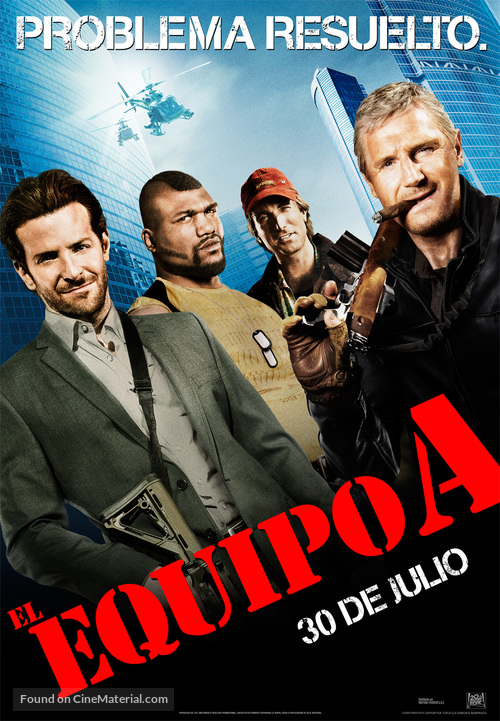 The A-Team - Spanish Movie Poster