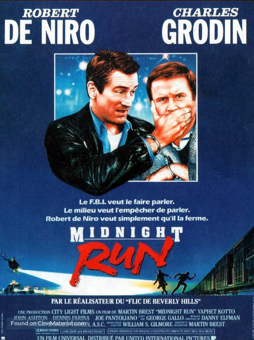 Midnight Run - French Movie Poster