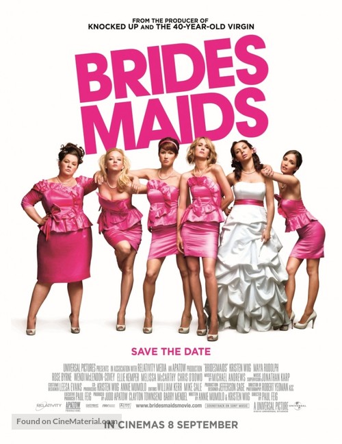 Bridesmaids - Malaysian Movie Poster