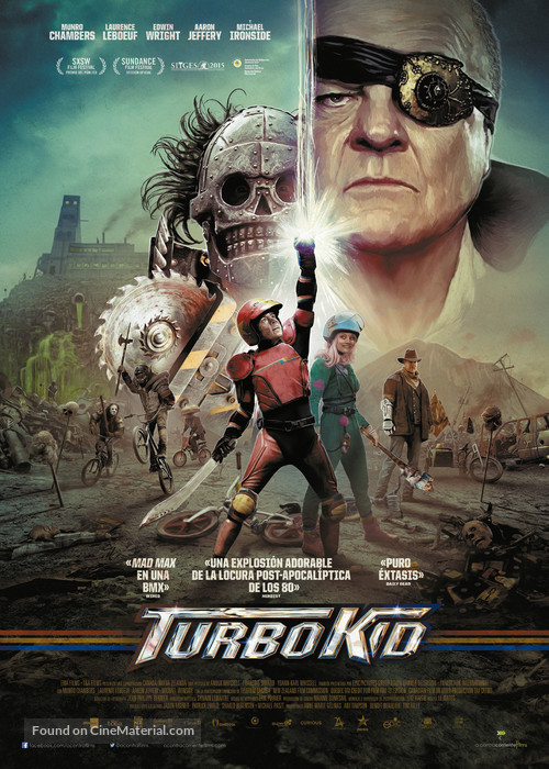 Turbo Kid - Spanish Movie Poster