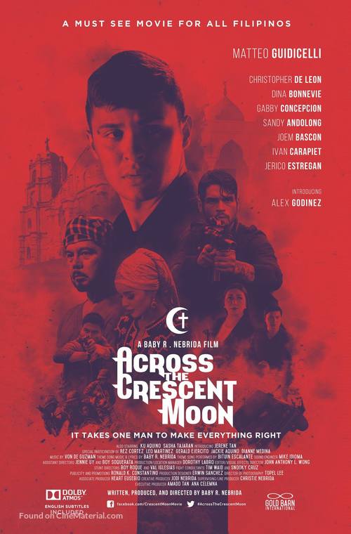 Across the Crescent Moon - Philippine Movie Poster