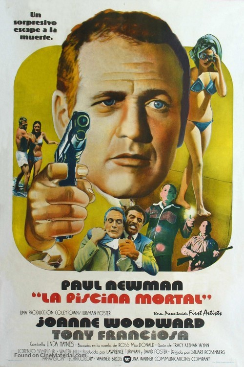 The Drowning Pool - Argentinian Movie Poster