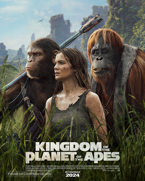 Kingdom of the Planet of the Apes - Irish Movie Poster