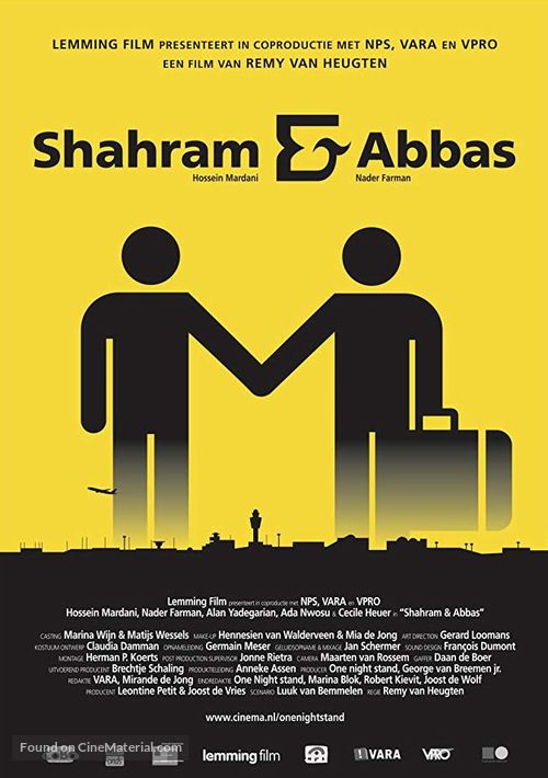 Shahram &amp; Abbas - Dutch Movie Poster