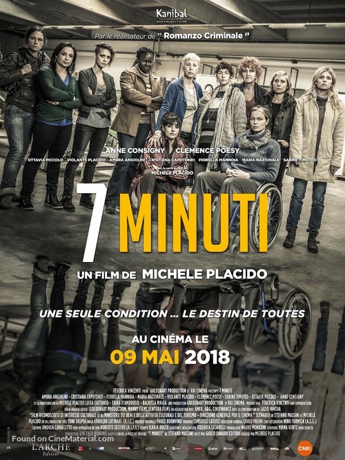 7 Minuti - French Movie Poster
