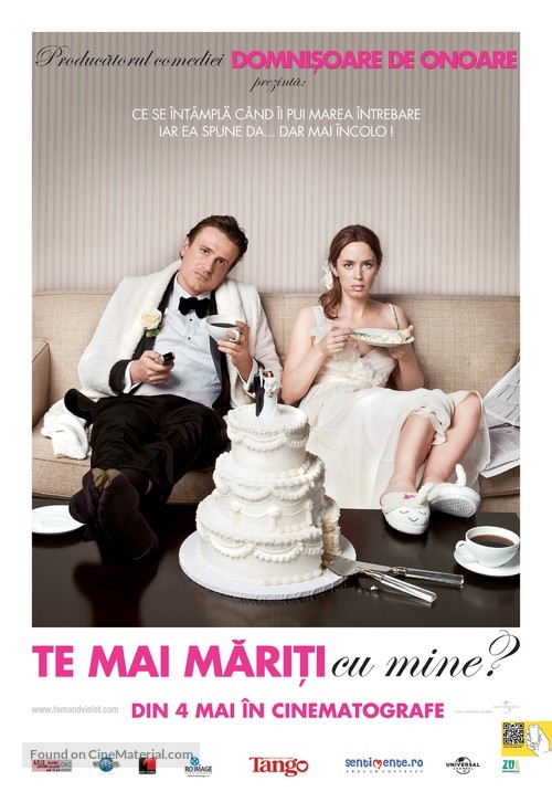 The Five-Year Engagement - Romanian Movie Poster