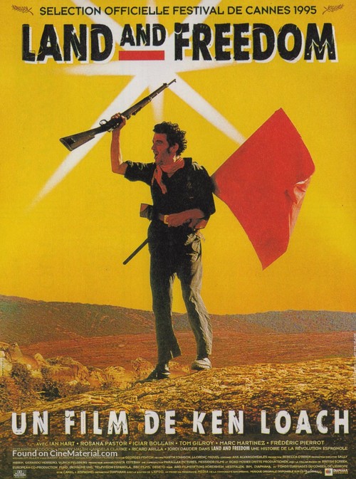 Land and Freedom - French Movie Poster