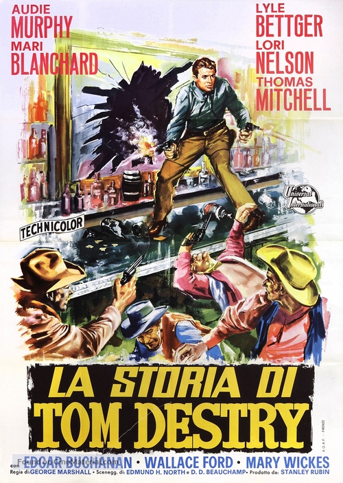 Destry - Italian Movie Poster