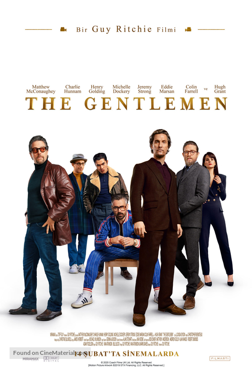 The Gentlemen - Turkish Movie Poster