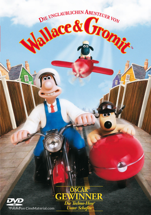 Wallace &amp; Gromit: The Best of Aardman Animation - German DVD movie cover