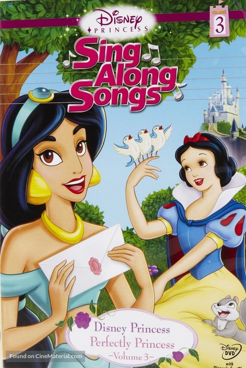 Disney Princess Sing Along Songs: Perfectly Princess - DVD movie cover