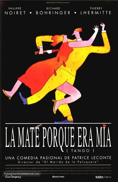Tango - Spanish Movie Poster