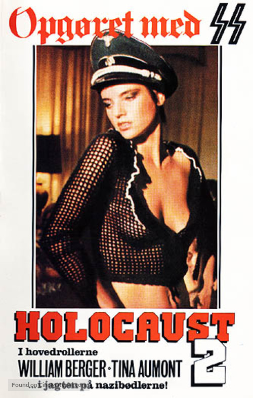 Holocaust parte seconda: i ricordi, i deliri, la vendetta - Danish VHS movie cover