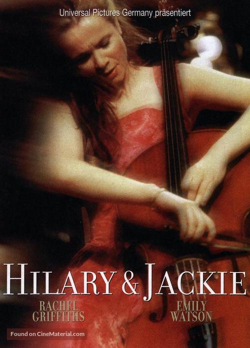 Hilary and Jackie - German DVD movie cover