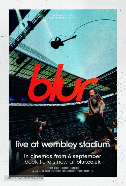 Blur: Live at Wembley Stadium - British Movie Poster