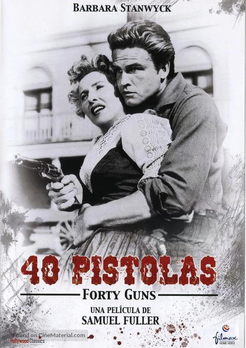 Forty Guns - Spanish DVD movie cover