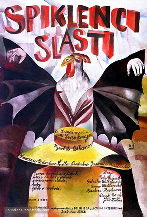 Spiklenci slasti - Czech Movie Poster