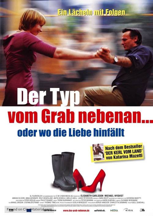 Grabben i graven bredvid - German poster