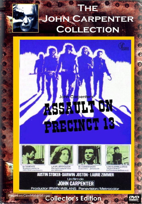 Assault on Precinct 13 - DVD movie cover