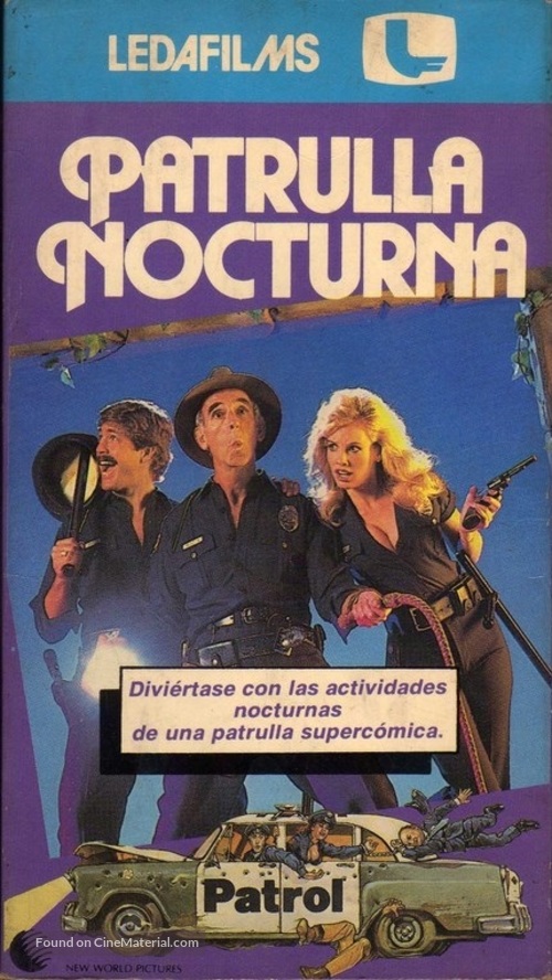 Night Patrol - Argentinian VHS movie cover