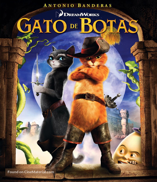 Puss in Boots - Brazilian Movie Cover