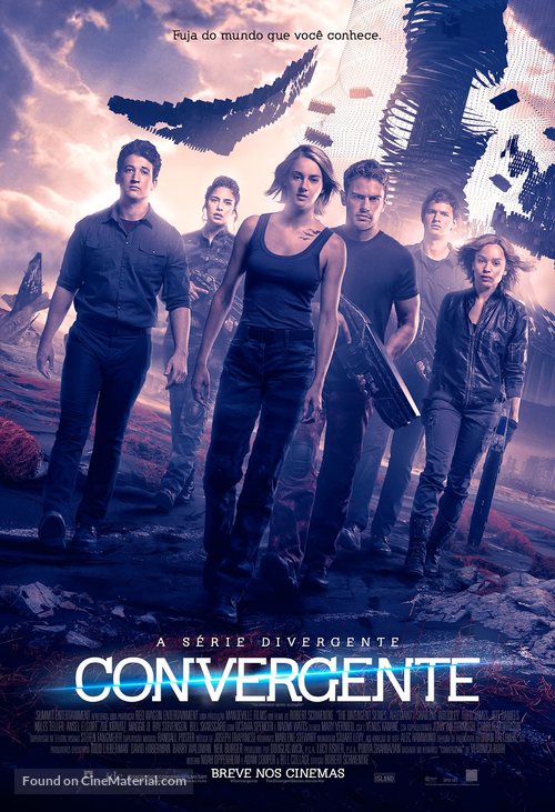 The Divergent Series: Allegiant - Brazilian Movie Poster