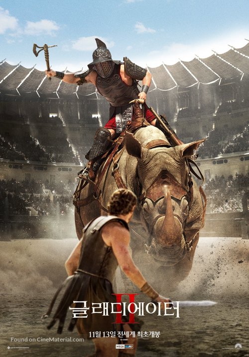 Gladiator II - South Korean Movie Poster