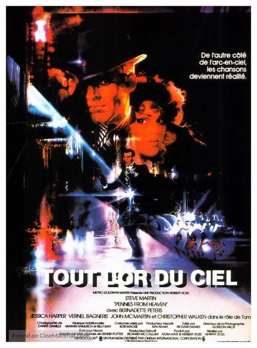 Pennies from Heaven - French Movie Poster