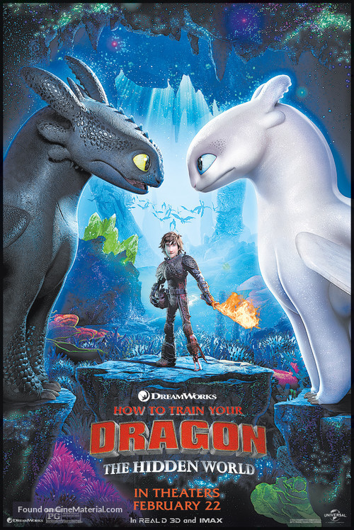 How to Train Your Dragon: The Hidden World - Movie Poster