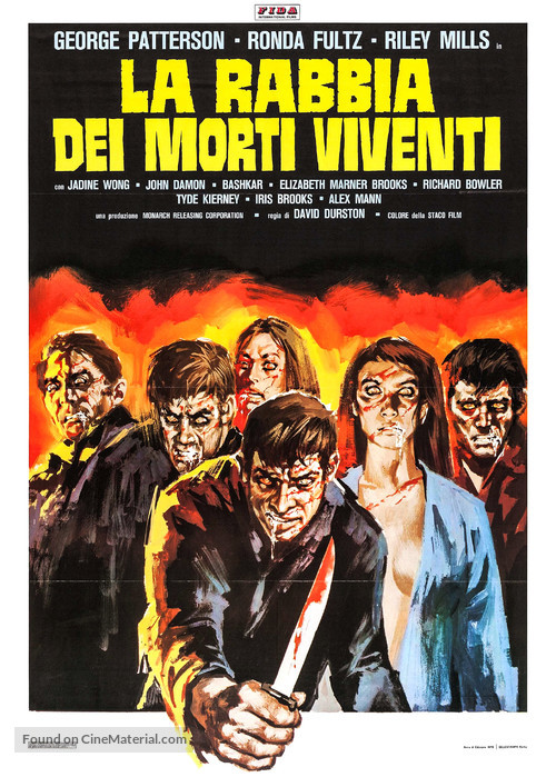 I Drink Your Blood - Italian Movie Poster