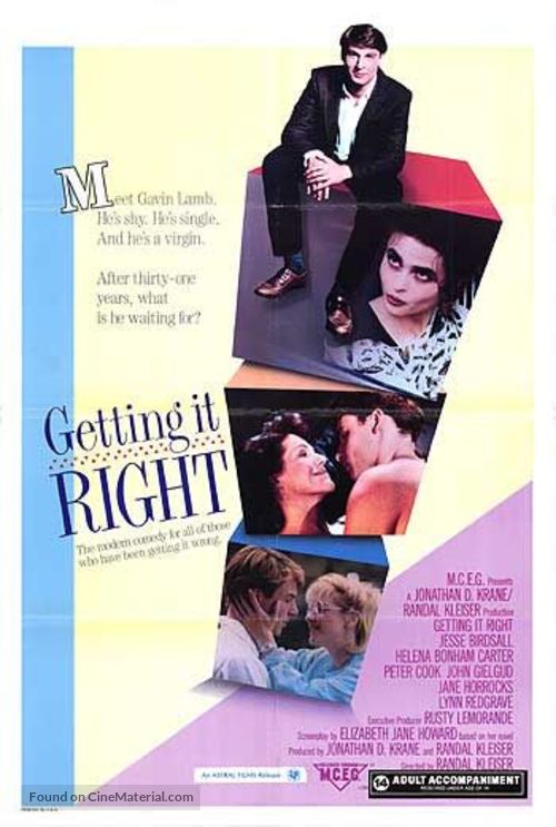 Getting It Right - Australian Movie Poster