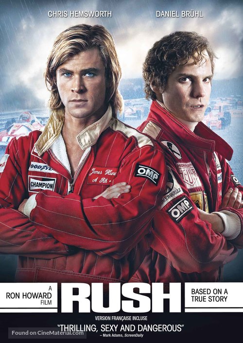 Rush - Canadian DVD movie cover