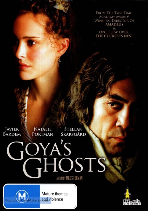 Goya&#039;s Ghosts - Australian Movie Cover