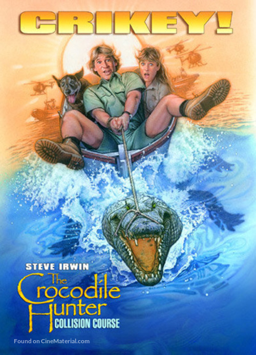 The Crocodile Hunter: Collision Course - French poster