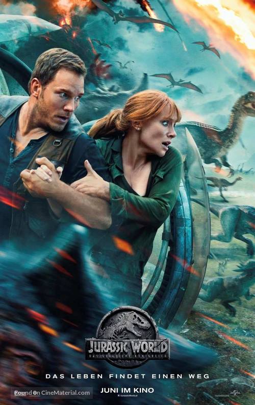 Jurassic World: Fallen Kingdom - Austrian Movie Poster