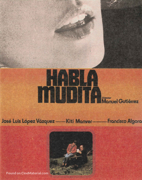 Habla, mudita - Movie Poster