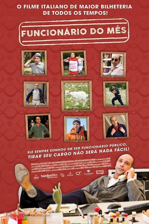 Quo vado? - Brazilian Movie Poster