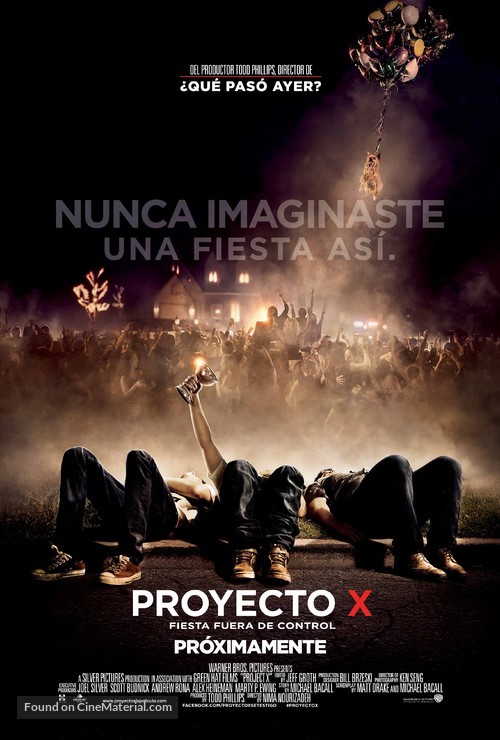 Project X - Argentinian Movie Poster